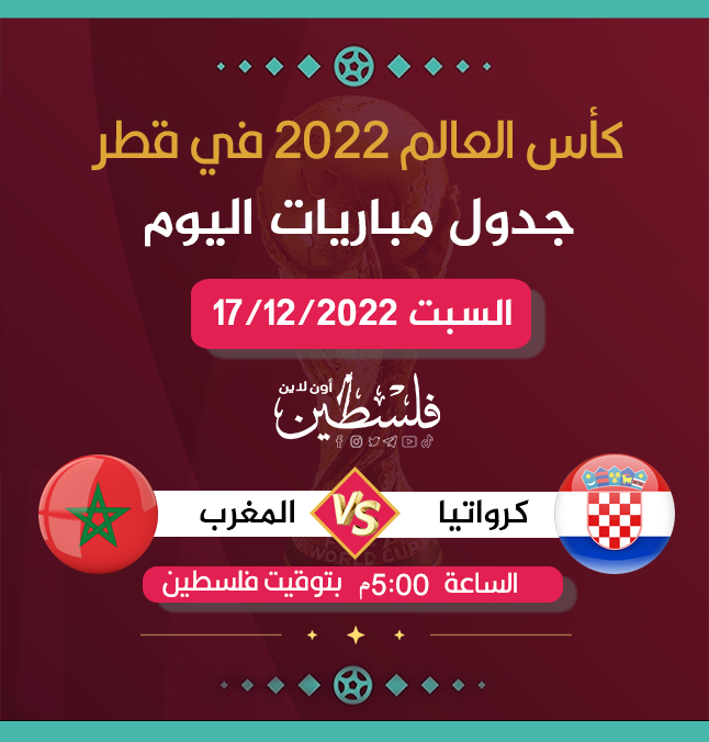 موعد مباراة المركز الثالث والرابع في كأس العالم 2022 والقنوات الناقلة.png