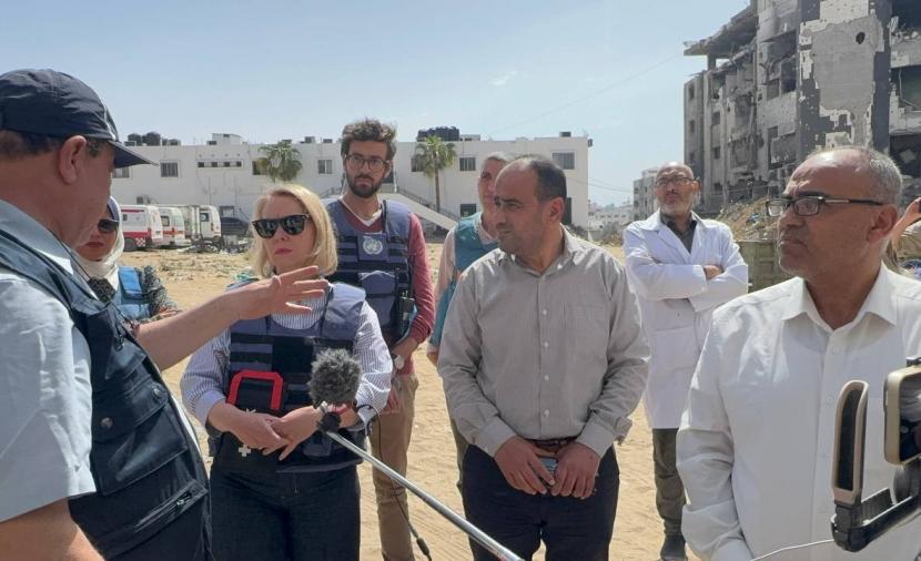 تفاصيل صادمة... مسؤولة أممية رفيعة في غزة متهمة بـ خدمة الاحتلال