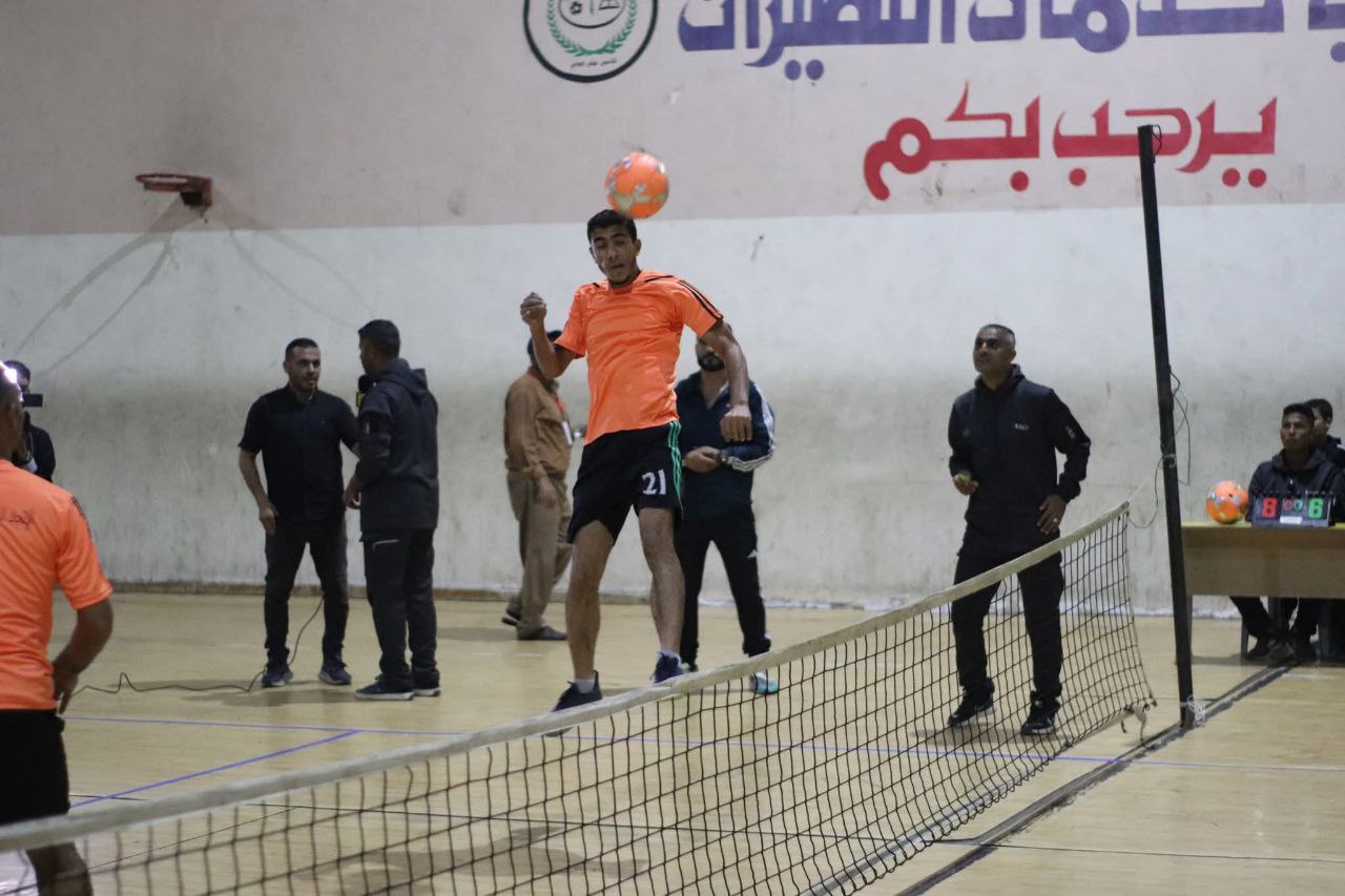 النصيرات توقد شعلة عودة الحياة الرياضية لملاعب غزة