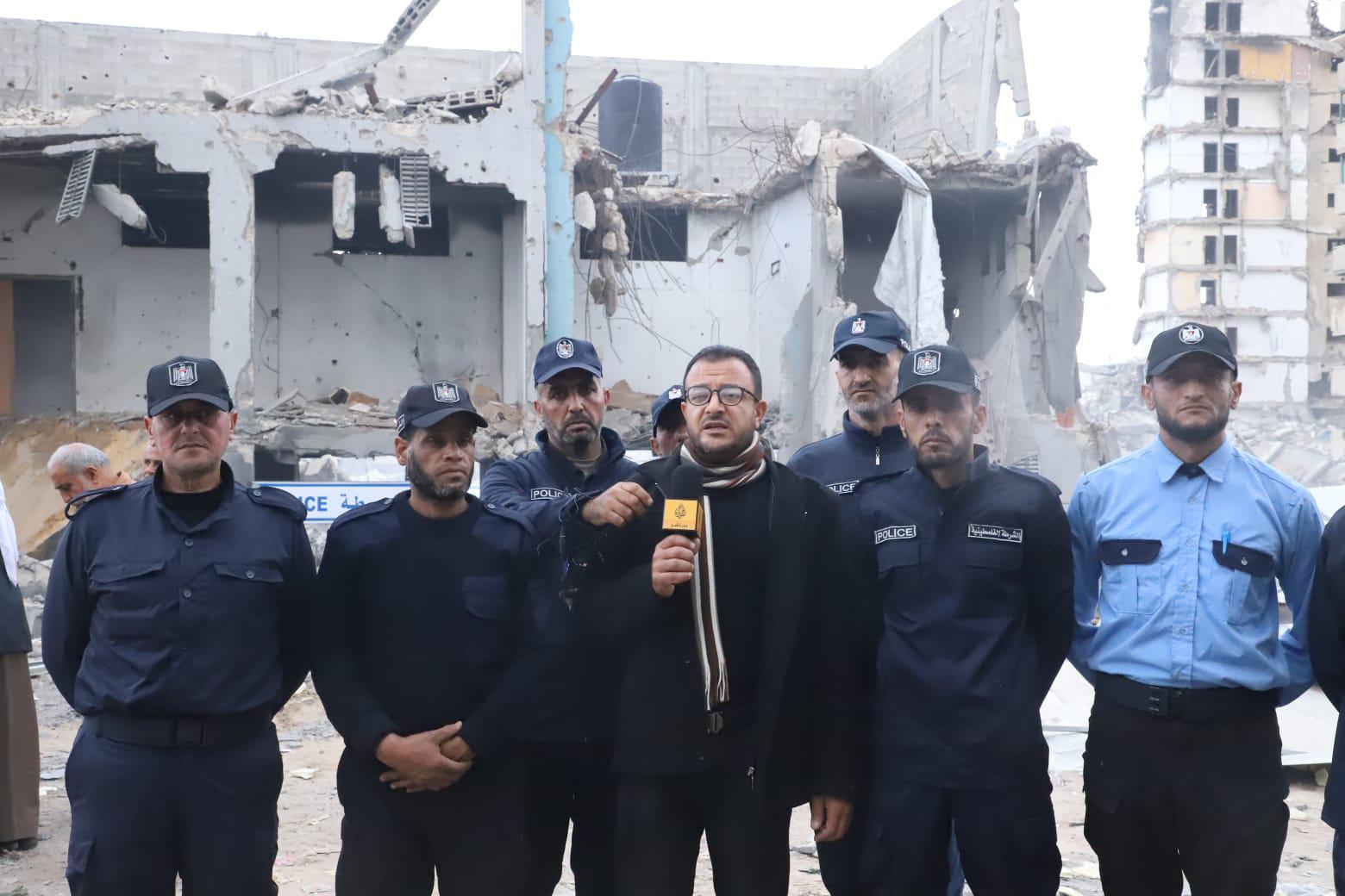 بالصور القبائل والعشائر ينددون بجريمة قصف مركز شرطة الشيخ رضوان