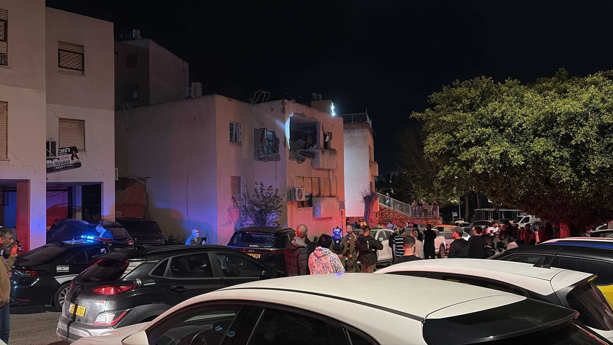 قصف إيراني على تل أبيب إسرائيل